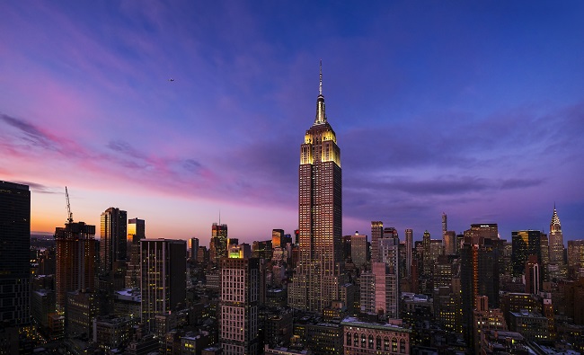 A woman survived jumping off Empire State Building